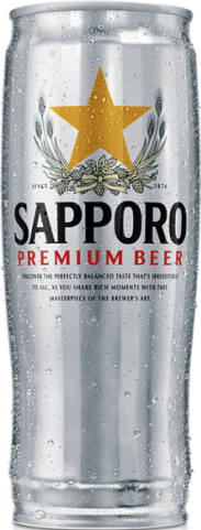 Sapporo Blik van 0,65 liter